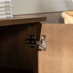 58" Modern Boho Solid Pine Wood Closed Storage Sideboard Brown - Saracina Home 28 58" Modern Boho Solid Pine Wood Closed Storage Sideboard Brown - Saracina Home -Saracina Home Shop GUEST 025a4b7b 223f 4cc7 b935 d1178e47d623