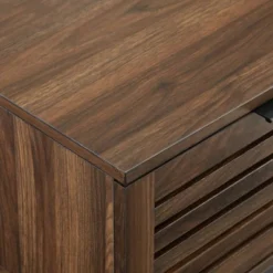 Visconti Boho Slat Pull Down Door Side Table Dark Walnut - Saracina Home 14 Visconti Boho Slat Pull Down Door Side Table Dark Walnut - Saracina Home -Saracina Home Shop GUEST 03c8c9bc 6506 48cb b6c6 140bd7002610
