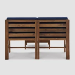 3pc Modular Acacia Wood Patio Chat Set With Cushions - Saracina Home 22 3pc Modular Acacia Wood Patio Chat Set With Cushions - Saracina Home -Saracina Home Shop GUEST 03e3aa97 420d 4c98 ab91 687f822f8e62