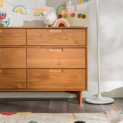 Mid-Century Modern Groove Wood 6 Drawer Dresser - Saracina Home 34 Mid-Century Modern Groove Wood 6 Drawer Dresser - Saracina Home -Saracina Home Shop GUEST 04d23956 eefc 461e adbc 47cd243dd32b