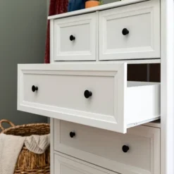 Farmhouse 5 Drawer Grooved Tall Storage Dresser White - Saracina Home 19 Farmhouse 5 Drawer Grooved Tall Storage Dresser White - Saracina Home -Saracina Home Shop GUEST 05911d78 5a57 43db 9d61 d2cb5816cf18