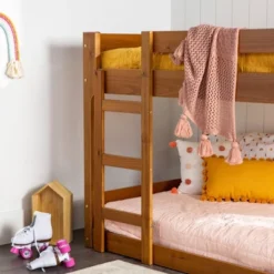Twin Over Twin Indy Contemporary Solid Wood Bunk Bed - Saracina Home -Saracina Home Shop GUEST 07231f3d 38f3 4175 a6a4 25ad0a9c9bd6