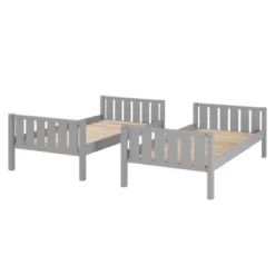 Twin Over Twin Wood Detachable Slat Bunk Bed - Saracina Home 22 Twin Over Twin Wood Detachable Slat Bunk Bed - Saracina Home -Saracina Home Shop GUEST 0cac90f1 0cd7 487b a5f9 61e3289a24d8