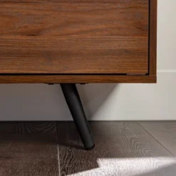 2 Door Mid-Century Modern Wood Storage TV Stand For TVs Up To 80" - Saracina Home -Saracina Home Shop GUEST 0e4fdc3f f934 43f3 8755 649cf8a49bb2