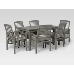 Ravenscroft 7pc Acacia Wood Patio Dining Set - Saracina Home 21 Ravenscroft 7pc Acacia Wood Patio Dining Set - Saracina Home -Saracina Home Shop GUEST 0e6514b4 b256 4594 a76d cf4a835a49e8