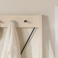 68" Solid Wood X Back Angled Hall Tree White Wash - Saracina Home 25 68" Solid Wood X Back Angled Hall Tree White Wash - Saracina Home -Saracina Home Shop GUEST 0f0fd1e1 5cb3 4fd8 b264 12424ce3da85