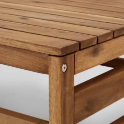 Outdoor Acacia Wood Slatted Coffee Table - Saracina Home -Saracina Home Shop GUEST 104528dc c7f4 4946 aca4 7f830d87356f