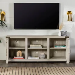 Clarabelle Farmhouse Barn Door TV Stand For TVs Up To 60" - Saracina Home 30 Clarabelle Farmhouse Barn Door TV Stand For TVs Up To 60" - Saracina Home -Saracina Home Shop GUEST 15385f6d b66a 44dd a193 de4711af9442