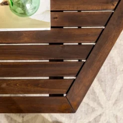 Saybrook Modern Metal And Wood Patio Hexagon Coffee Table - Dark Brown - Saracina Home 17 Saybrook Modern Metal And Wood Patio Hexagon Coffee Table - Dark Brown - Saracina Home -Saracina Home Shop GUEST 1575244a 2b24 47f2 aec6 97e7b0aa7cc9