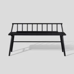 Transitional Low-Back Spindle Entryway Bench - Saracina Home -Saracina Home Shop GUEST 178d932f df39 42d5 b150 ebfcdbfd8782