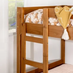 Twin Over Twin Indy Contemporary Solid Wood Bunk Bed - Saracina Home -Saracina Home Shop GUEST 1b877565 665c 4f42 9728 136594b4d6a4