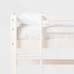 Twin Solid Pine Wood Low Loft Bed White - Saracina Home 17 Twin Solid Pine Wood Low Loft Bed White - Saracina Home -Saracina Home Shop GUEST 1bb06797 88bb 4980 a71c 60a5b94d8af6