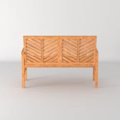 Slatted Chevron Acacia Wood Patio Loveseat – Saracina Home 22 Slatted Chevron Acacia Wood Patio Loveseat – Saracina Home -Saracina Home Shop GUEST 1d339d35 688f 4639 9f62 b78ea6757dcf