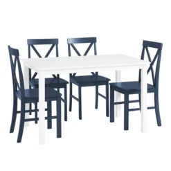 5pc Contemporary Transitional Dining Set - Saracina Home -Saracina Home Shop GUEST 1d3ebd95 33c9 4533 a027 4652e3b2e42a