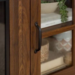 Tasi Transitional Farmhouse Glass Window Pane Door With Electric Fireplace TV Stand For TVs Up To 80" - Saracina Home 24 Tasi Transitional Farmhouse Glass Window Pane Door With Electric Fireplace TV Stand For TVs Up To 80" - Saracina Home -Saracina Home Shop GUEST 266745d8 95f0 4abc b2e5 43d1c9c0a3f3