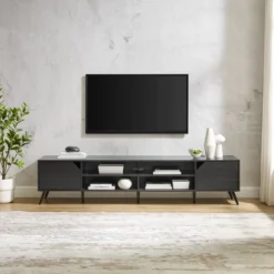 Mid-Century Modern Wide Storage TV Stand For TVs Up To 90" - Saracina Home 13 Mid-Century Modern Wide Storage TV Stand For TVs Up To 90" - Saracina Home -Saracina Home Shop GUEST 27fb03d5 403a 4ecc 9cc6 22626515827c