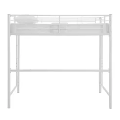 Twin Size Metal Platform Loft Bed - Saracina Home -Saracina Home Shop GUEST 285c2c51 f1d2 4042 b455 c25e66b7e4ad