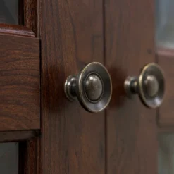 2 Door Wood Closed Storage Console TV Stand For TVs Up To 50" Brown - Saracina Home 6 2 Door Wood Closed Storage Console TV Stand For TVs Up To 50" Brown - Saracina Home -Saracina Home Shop GUEST 2a135b44 1d28 413a a9f3 412f0e11a393