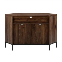 Corner TV Stand For TVs Up To 55" With Metal Mesh Doors - Saracina Home -Saracina Home Shop GUEST 2a961035 d5a3 4d34 ab66 e128b780b33e