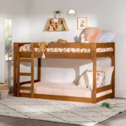 Twin Over Twin Indy Contemporary Solid Wood Bunk Bed - Saracina Home -Saracina Home Shop GUEST 2af59cae d4a0 4283 93f1 0029703a5188