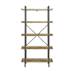 68" 5 Tray Shelf Urban Pipe X Back Bookshelf - Saracina Home 16 68" 5 Tray Shelf Urban Pipe X Back Bookshelf - Saracina Home -Saracina Home Shop GUEST 2cbd23e1 fd4e 4f90 8501 19a0b1d03ecd