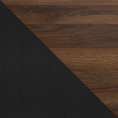 Set Of 2 Wrightson Urban Industrial Wrap Leg Round Side Tables Dark Walnut - Saracina Home 4 Set Of 2 Wrightson Urban Industrial Wrap Leg Round Side Tables Dark Walnut - Saracina Home - Image 4