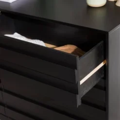 Ilya Solid Wood Modern Panel Front 6 Drawer Dresser - Saracina Home 25 Ilya Solid Wood Modern Panel Front 6 Drawer Dresser - Saracina Home -Saracina Home Shop GUEST 2dc1e829 bc08 48d3 8058 ca72b93eb72b