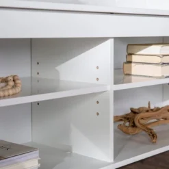 Modern Contemporary Simple Wood Storage Console TV Stand For TVs Up To 65" - Saracina Home 27 Modern Contemporary Simple Wood Storage Console TV Stand For TVs Up To 65" - Saracina Home -Saracina Home Shop GUEST 32144080 8534 4650 bdac 7dbcefc754d1