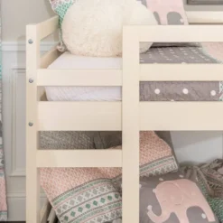 Twin Over Twin Indy Solid Wood Low Bunk Bed - Saracina Home -Saracina Home Shop GUEST 32ed9e38 4f0a 4624 8239 bbf00adabaf2