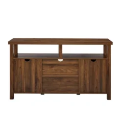 Modern Farmhouse Highboy Double Grooved Door TV Stand For TVs Up To 65" - Saracina Home -Saracina Home Shop GUEST 33eabb5f 729c 4fe2 a45b 0dd9a4b8651d