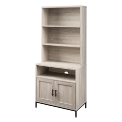 64.12" Orin Modern 2 Door Bookshelf Hutch - Saracina Home -Saracina Home Shop GUEST 3430bc99 4436 4284 b8dd 536051a78bbe
