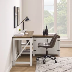 Farmhouse Rustic L Shaped Desk With Storage - Saracina Home 29 Farmhouse Rustic L Shaped Desk With Storage - Saracina Home -Saracina Home Shop GUEST 3998858b 4a5e 4eda a0e8 c9ecb3ac0b1d