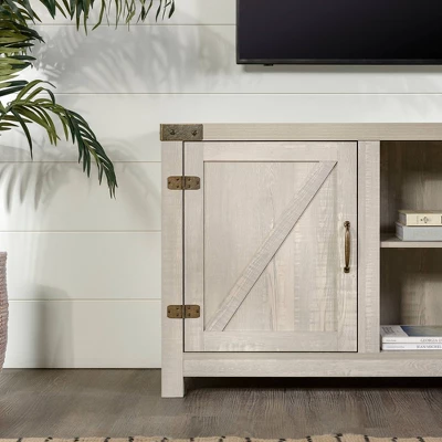 Clarabelle Farmhouse Barn Door TV Stand For TVs Up To 60" - Saracina Home 10 Clarabelle Farmhouse Barn Door TV Stand For TVs Up To 60" - Saracina Home - Image 10