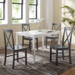 5pc Contemporary Transitional Dining Set - Saracina Home -Saracina Home Shop GUEST 3b6cac6b aa9b 4cd5 86d3 3e68bd2e23d9