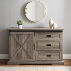 Orson Transitional Sliding X Barn Door Sideboard With 3 Drawers - Saracina Home 9 Orson Transitional Sliding X Barn Door Sideboard With 3 Drawers - Saracina Home -Saracina Home Shop GUEST 3bb5de36 fc83 43c2 8cc9 cc5e886e592b
