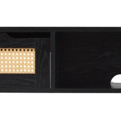 Modern Boho Floating TV Stand For TVs Up To 65" With Rattan Doors - Saracina Home -Saracina Home Shop GUEST 3f514002 3be2 4af5 9948 88532339756b