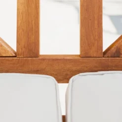 Acacia Wood X-Back Love Seat With Cushions Brown - Saracina Home 8 Acacia Wood X-Back Love Seat With Cushions Brown - Saracina Home -Saracina Home Shop GUEST 4011e201 dc2b 4024 b82d eb79d7cfd72d