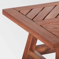 Slatted Chevron Acacia Wood Patio Side Table - Saracina Home 9 Slatted Chevron Acacia Wood Patio Side Table - Saracina Home -Saracina Home Shop GUEST 405dd1a7 7fc5 41a0 9c36 7e6de1a864e0