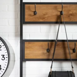 72" Urban Farmhouse Mixed Material Hall Tree - Saracina Home 13 72" Urban Farmhouse Mixed Material Hall Tree - Saracina Home -Saracina Home Shop GUEST 413f92c3 0806 4495 b89f b8bd41a5b37e