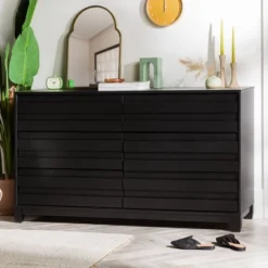 Ilya Solid Wood Modern Panel Front 6 Drawer Dresser - Saracina Home 22 Ilya Solid Wood Modern Panel Front 6 Drawer Dresser - Saracina Home -Saracina Home Shop GUEST 4253131c c54b 4d02 a982 7437557ea53a