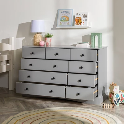 Lauren Classic Transitional 9 Drawer Dresser Storage - Saracina Home 15 Lauren Classic Transitional 9 Drawer Dresser Storage - Saracina Home - Image 15