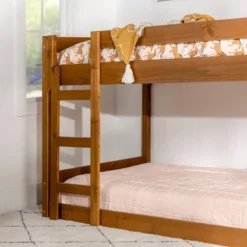 Twin Over Twin Indy Contemporary Solid Wood Bunk Bed - Saracina Home -Saracina Home Shop GUEST 4a0f4a9c a98f 4d78 b813 b4f75faf1c25