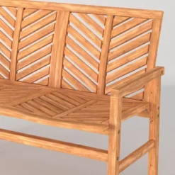 Slatted Chevron Acacia Wood Patio Loveseat – Saracina Home 30 Slatted Chevron Acacia Wood Patio Loveseat – Saracina Home -Saracina Home Shop GUEST 4a574b41 46e1 4ef8 8a5b ab916811f1ac