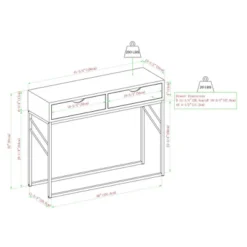 Faux Shagreen Modern 2 Drawer Entry Table - Saracina Home 13 Faux Shagreen Modern 2 Drawer Entry Table - Saracina Home -Saracina Home Shop GUEST 4aa04f70 49b4 4cd7 b888 323ed46f204a