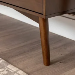 Mid-Century Modern With Closed Storage TV Stand For TVs Up To 58" Walnut - Saracina Home 22 Mid-Century Modern With Closed Storage TV Stand For TVs Up To 58" Walnut - Saracina Home -Saracina Home Shop GUEST 4b0d9520 1a28 4a26 9c33 e0fd064371d2