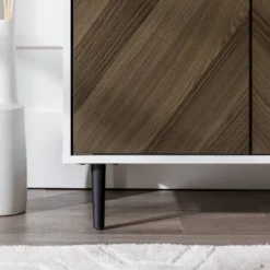 Angelo Modern Bookmatch Accent Cabinet - Saracina Home -Saracina Home Shop GUEST 4c2cd6ce b62e 4909 bab6 47b6d1976917