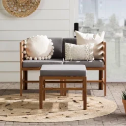 3pc Modular Acacia Wood Patio Chat Set With Cushions - Saracina Home 37 3pc Modular Acacia Wood Patio Chat Set With Cushions - Saracina Home -Saracina Home Shop GUEST 4cc38bd9 3ca1 4e61 a564 59459ce12f1d