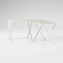 Modern Glass L Shaped Gaming Computer Desk White - Saracina Home -Saracina Home Shop GUEST 4e11ada7 6b6a 44e5 ae2e 2e6e7b38b45e