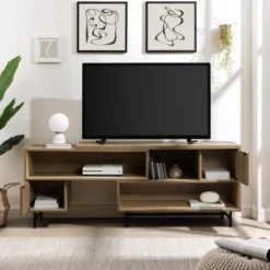 Modern Reeded Door Extendable TV Stand For TVs Up To 50" - Saracina Home 18 Modern Reeded Door Extendable TV Stand For TVs Up To 50" - Saracina Home -Saracina Home Shop GUEST 4ec78b70 4c65 40cb ac6e 350b0e995cb0