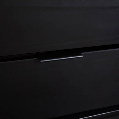 Mid-Century Modern Solid Wood 2 Drawer Nightstand - Saracina Home 13 Mid-Century Modern Solid Wood 2 Drawer Nightstand - Saracina Home - Image 13